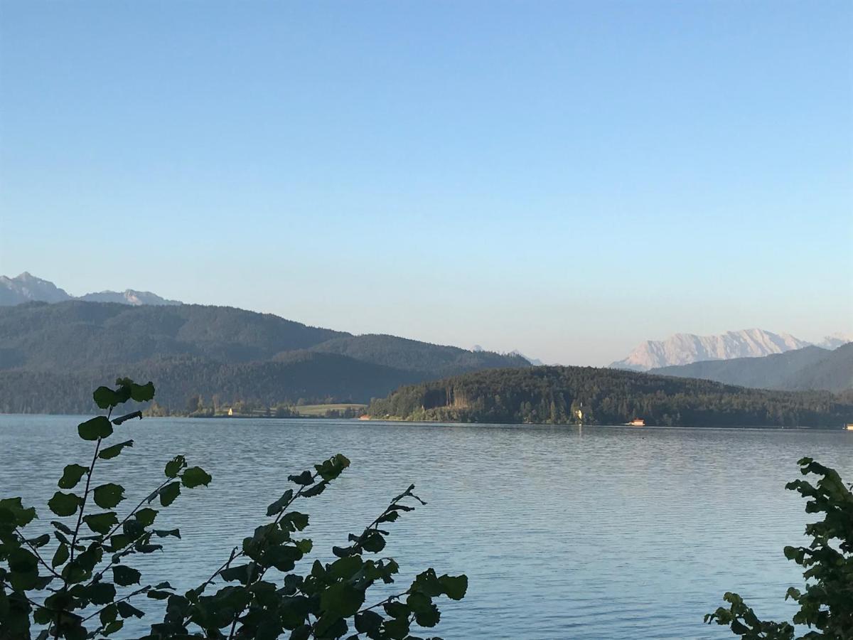 Ferienwohnung Am Walchensee Buitenkant foto
