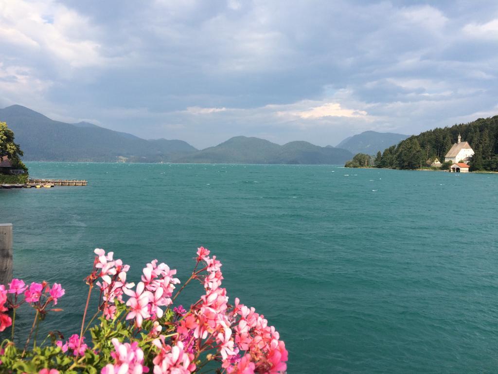 Ferienwohnung Am Walchensee Buitenkant foto