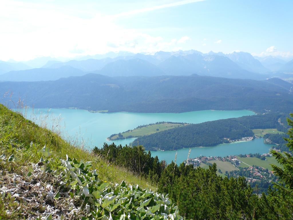 Ferienwohnung Am Walchensee Buitenkant foto